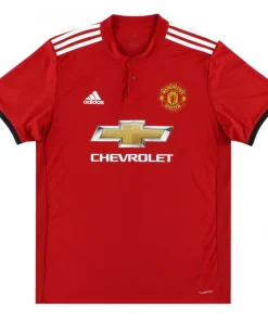 Alternative view of Manchester United 2017-18 Home Shirt (Excellent)
