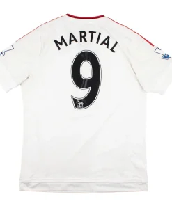 Alternative view of Manchester United 2015-16 Away Shirt (L) Martial #9 (Fair)