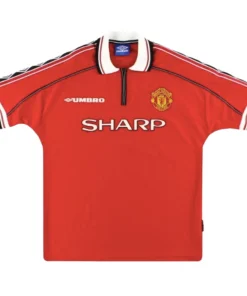 Alternative view of Manchester United 1998-2000 Home Shirt  (XXL) (Excellent)