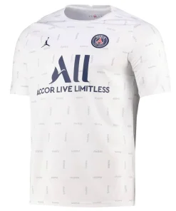 Alternative view of 2021-2022 PSG Pre-Match Training Jersey (White)