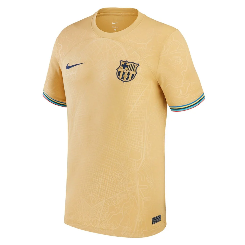 2022-2023 Barcelona Away Shirt (Kids) - Image 2