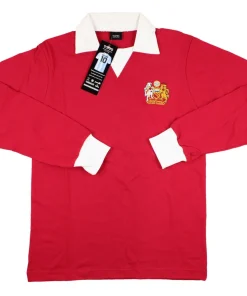 Manchester Reds 1970s Long Sleeve Retro Shirt