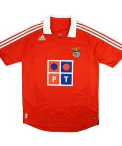 Alternative view of Benfica 2007-2008 Home Shirt (L) (Excellent)