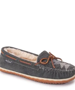 Alternative view of TILIA - GREY - SUEDE
