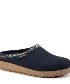 Alternative view of CLASSIC GRIZZLY - NAVY - WOOL