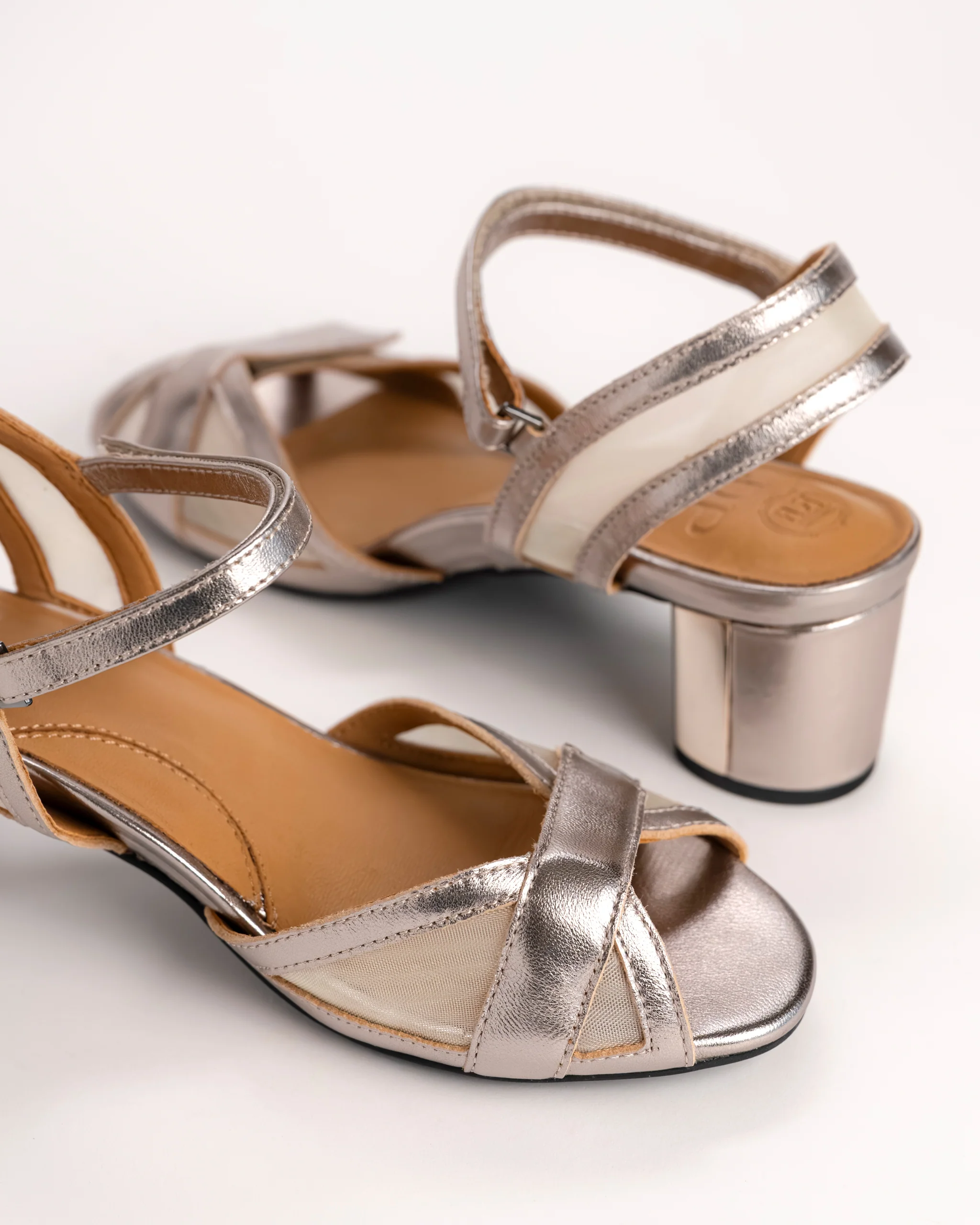 MAHIYA - CHAMPAGNE - LEATHER/MESH - Image 6