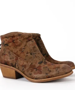 AISLEY - BROWN FLORAL - LEATHER